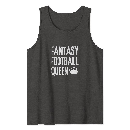 Fantasy Football Queen Tank Tops