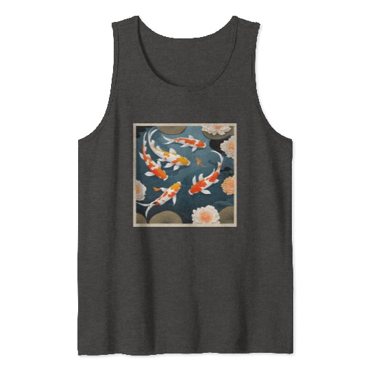 Koi Pond Tank Tops