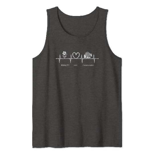 Equality Love Photography Floral Tank Tops