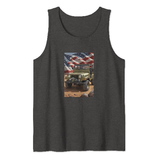 Jeep US Tank Tops