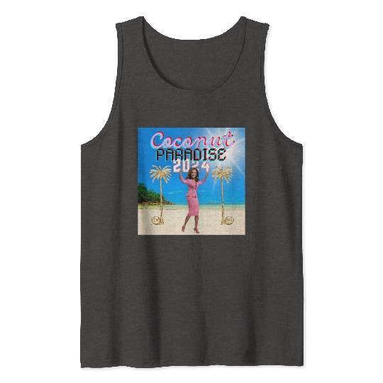 Kamala Harris 2024 | Coconut Trees and Election Me Tank Tops