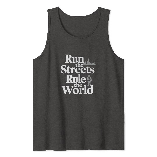 Mobster Gangster Mafia Organized Crime Boss Tank Tops