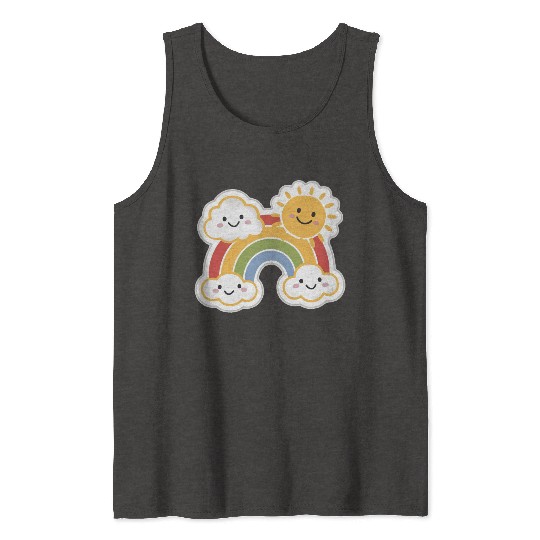 Rainbow Bright Tank Tops
