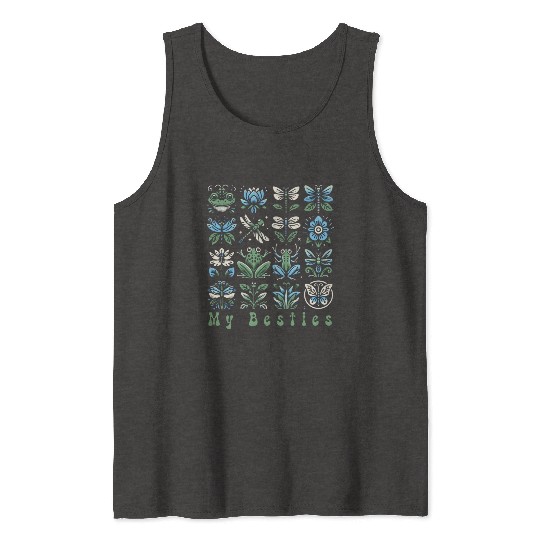 Gardening: My besties in the garden Tank Tops