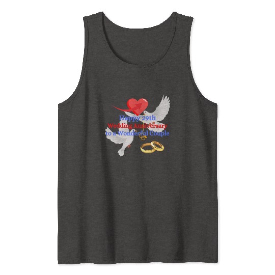 Happy 29th Wedding anniversary to a wonderful Tank Tops