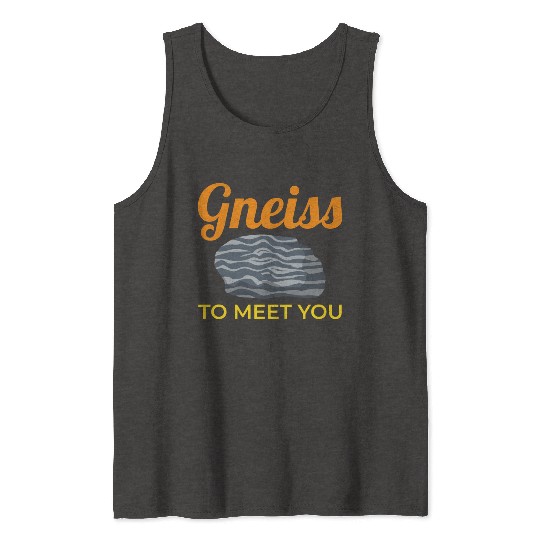 Gneiss Crystal Mineral Collecting Rock Hunting Tank Tops