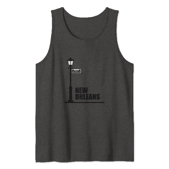 New Orleans - Bourbon Street Tank Tops
