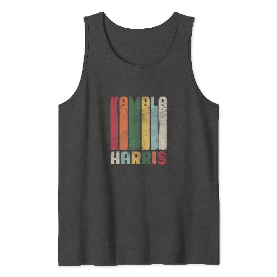 Kamala Harris President USA 2024 Grunge Vintage Co Tank Tops