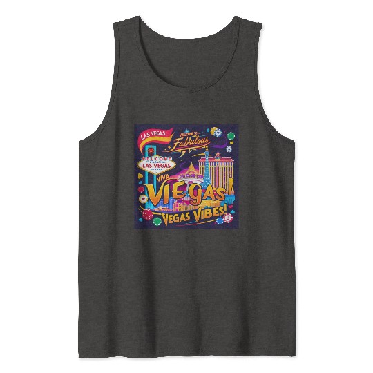 LAS VEGAS TOUR Tank Tops