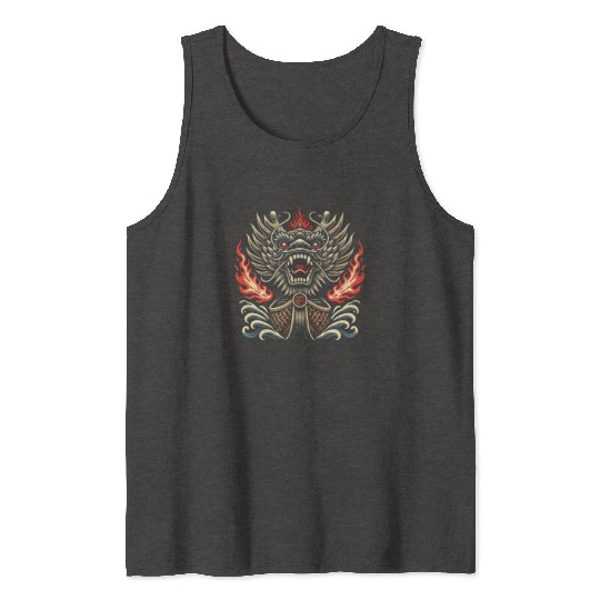 Dragonboat Dragon Boat Racing Dragon Boat Festival Tank Tops