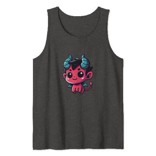 Cute Little Devil Tank Tops