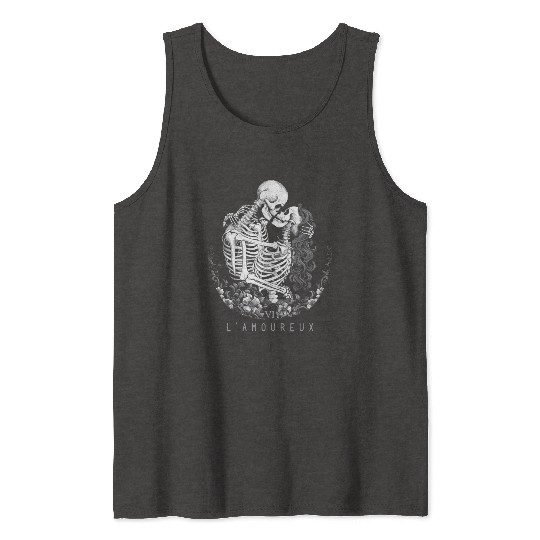 VI The Lovers Tarot Card Classic DesignVI The Love Tank Tops