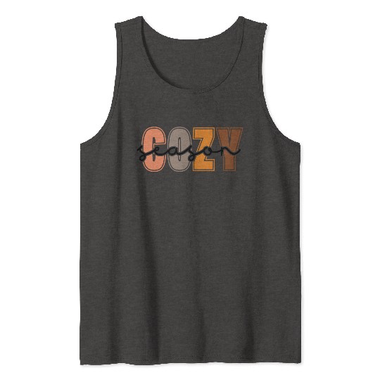 Cozy Season, Fall Season Tank Tops