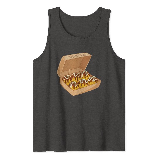 Japanese Takoyaki Box Tank Tops