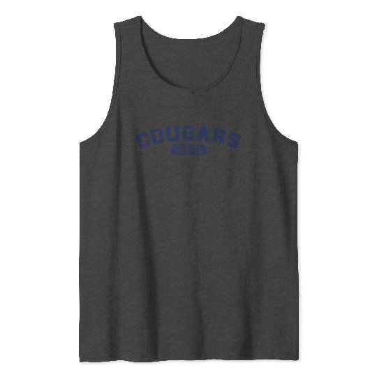 Cougars Tennis Design 2 Tank Tops