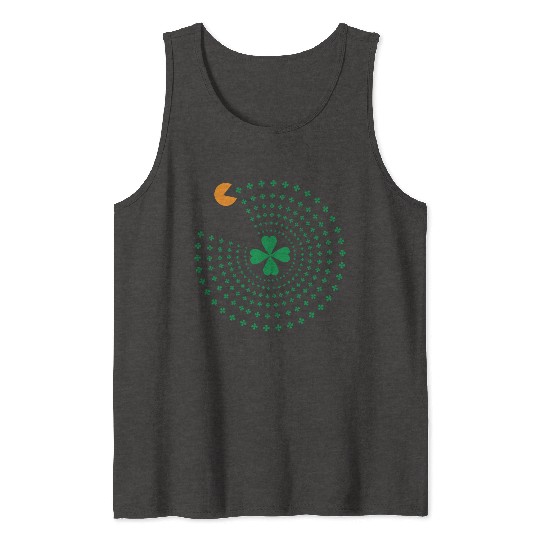 St Patrick Pacman Tank Tops