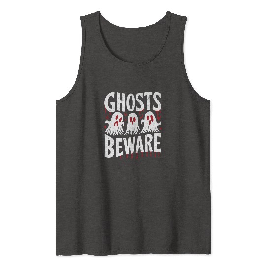 Ghost Bait Halloween Parapsychology Paranormal Gho Tank Tops