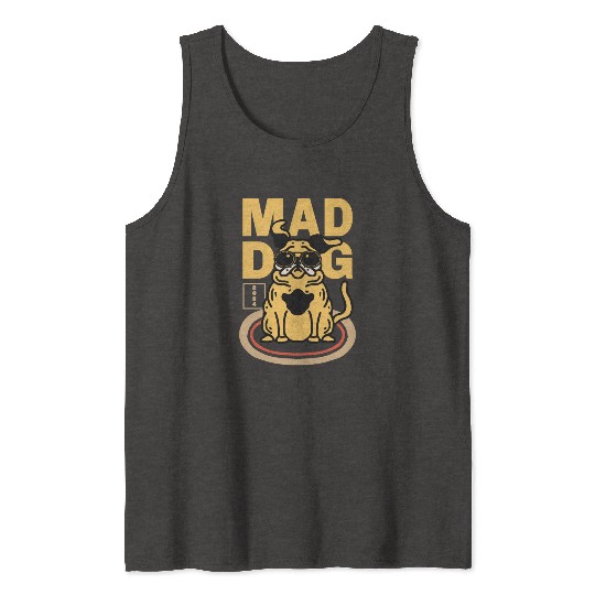Mad Dog Animal Tank Tops