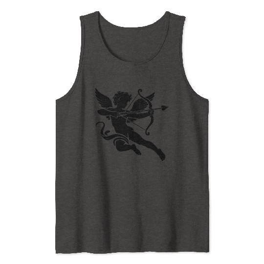 classic cupid shooting his love arrows Tank Tops