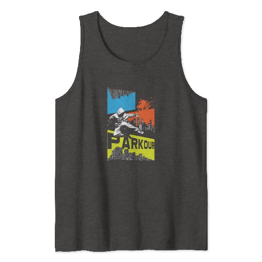 Freerunning Running Freestyle Athlete Tank Tops