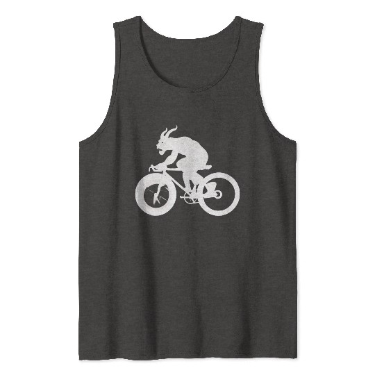 devil on bicycle Tank Tops