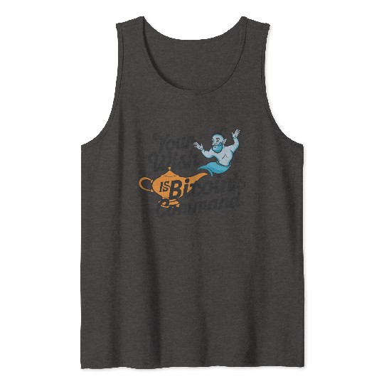 Bitcoin Genie - Your Wish is Bitcoin's Command Tank Tops