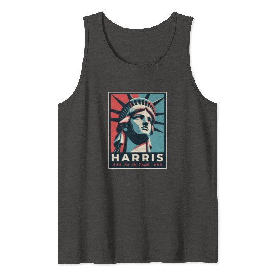 Harris 2024 statue of liberty Kamala Harris Tank Tops