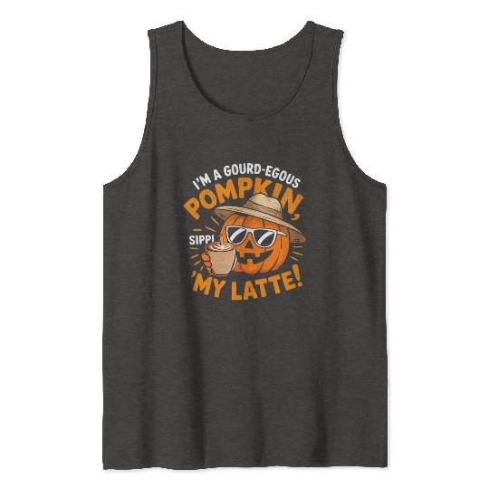 Pumpkin Spice Latte, Retro It's Fall Y'all Tank Tops