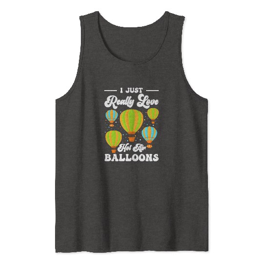 Hot Air Balloon Company Driving Adventure Tank Tops