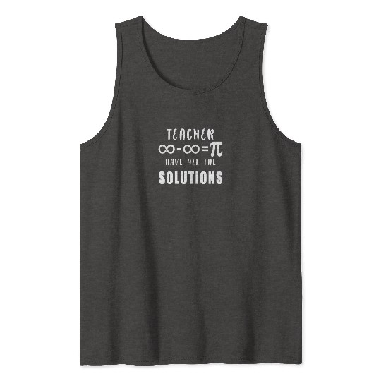 Physics, Biology, Chemistry or Science Teacher Tank Tops