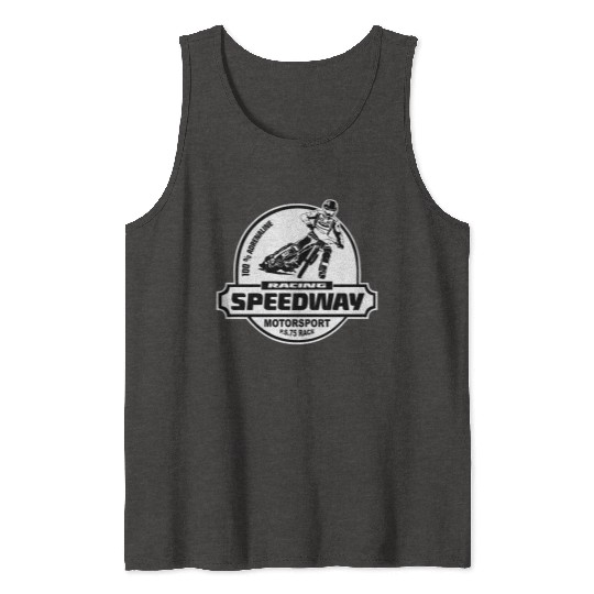 Motorcycle Speedway Racing Tank Tops