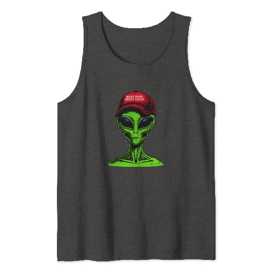 Make Mars Great Again Tank Tops