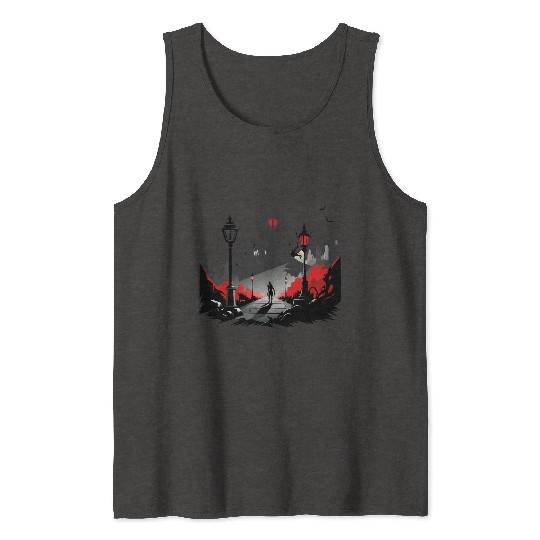 Ghost town Tank Tops