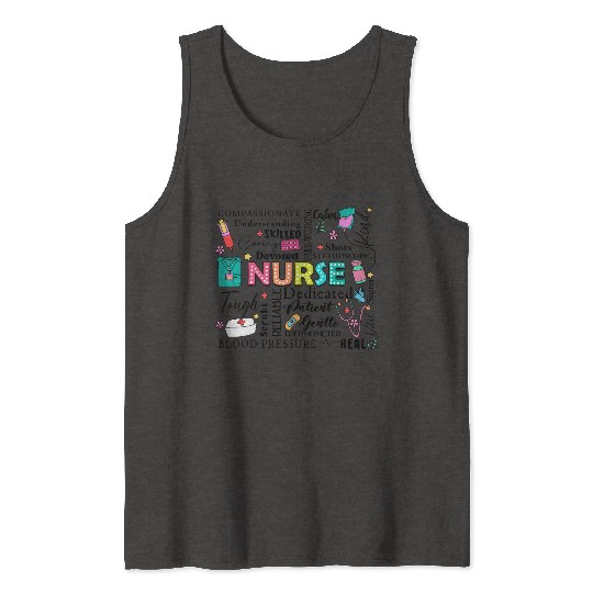 Love NURSE Tank Tops