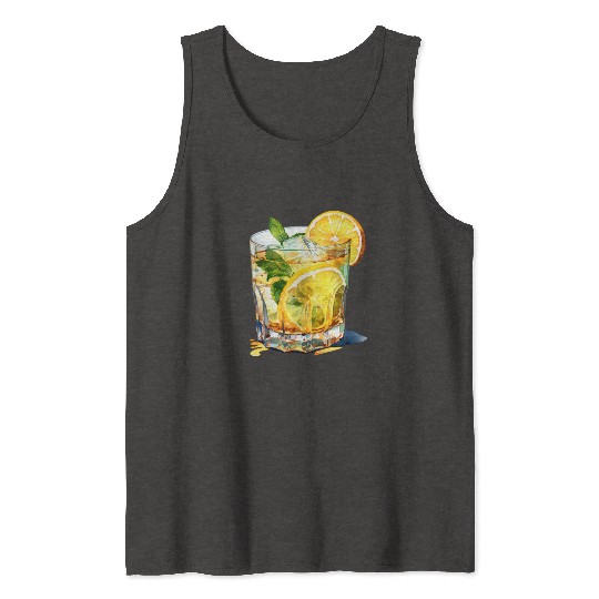 Lemonade Cocktail Drink Tank Tops