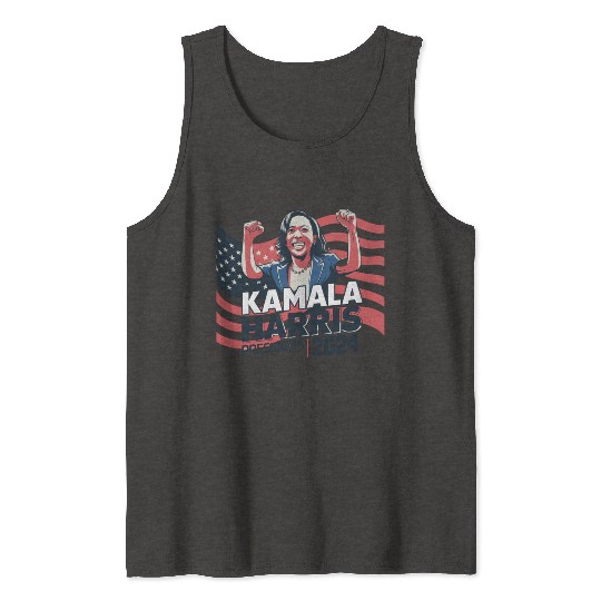Kamala Harris 24 For The People, Tank Tops