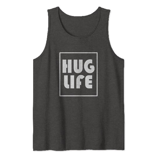Hug Life Retro Style Tank Tops