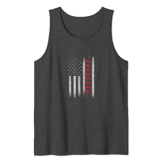Harris Waltz 2024 USA Flag Election Tank Tops