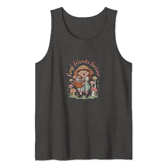 Fungi Friends Forever Tank Tops