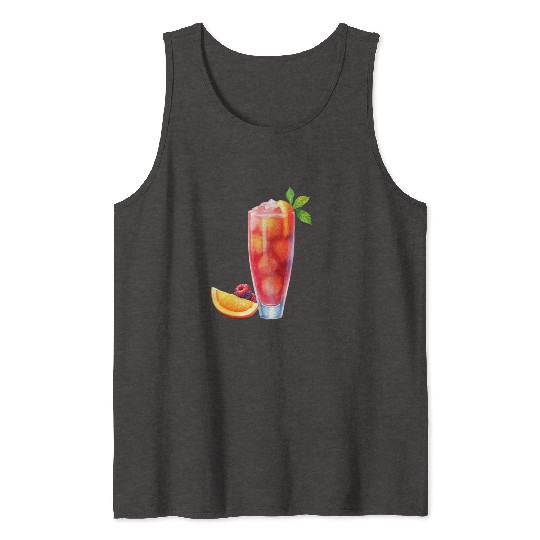 Berry Citrus Cocktail Tank Tops
