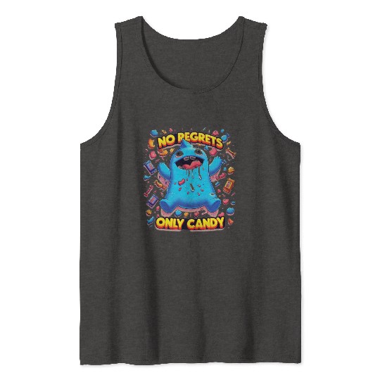 No Regrets Only Candy Tank Tops