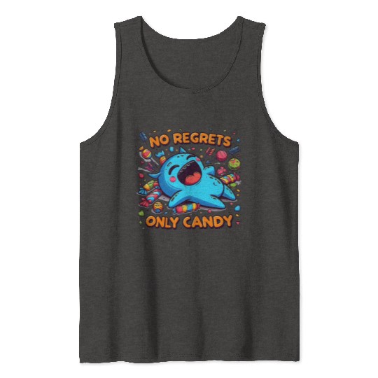 Disneyland No Regrets Only Candy Tank Tops