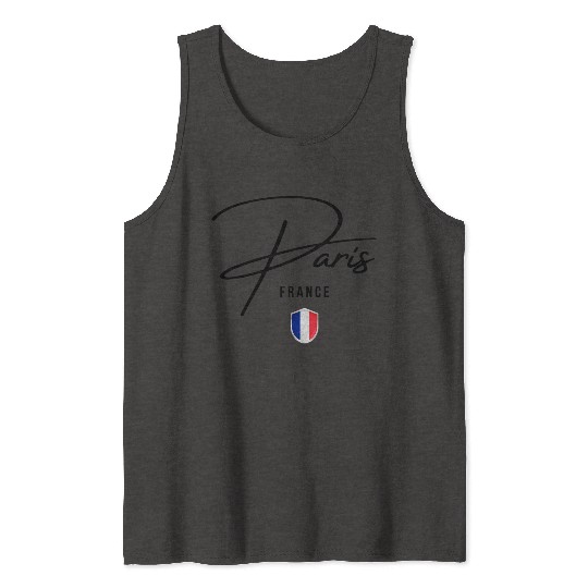 I love Paris, Paris France Tank Tops