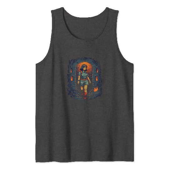 Explore the Dungeon with Dora Tank Tops