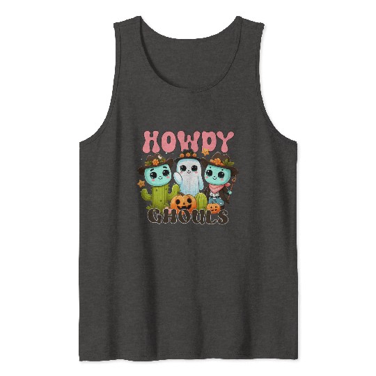Howdy Ghouls Tank Tops