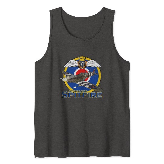 Supermarine Spitfire Tank Tops