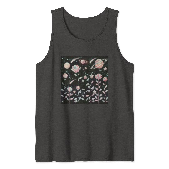 Celestial Garden Tank Tops