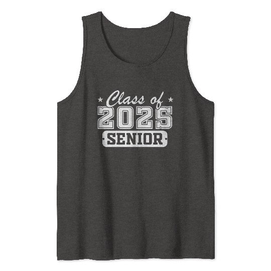 Class of 2025 Senior Graduation Back To School Tank Tops