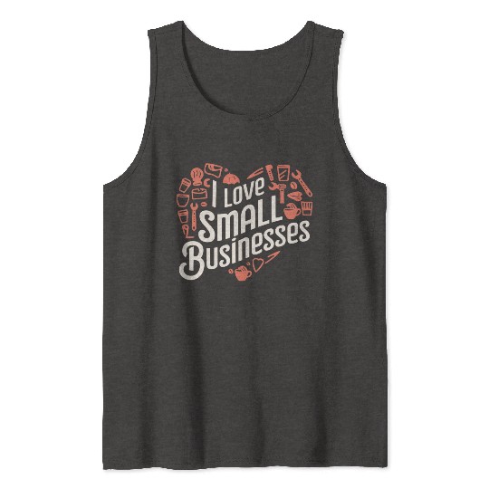 Empower Small Business Unite the World Tank Tops