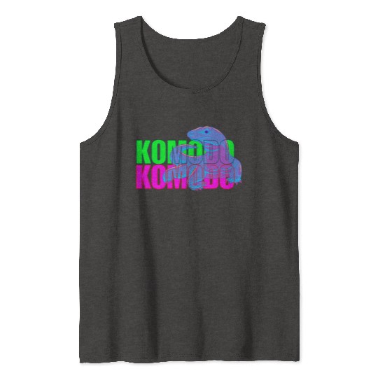 Majestic Komodo Dragon Tank Tops